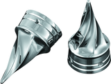 Kuryakyn Chrome Twisted Axle Caps 1219