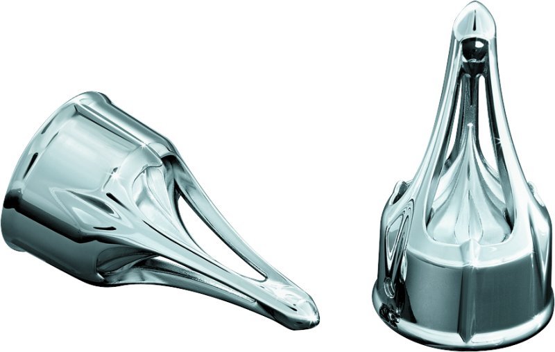 Kuryakyn Chrome Roman Axle Caps 1225