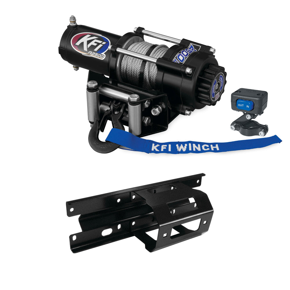 KFI 2500 lb Winch And Optional Mount