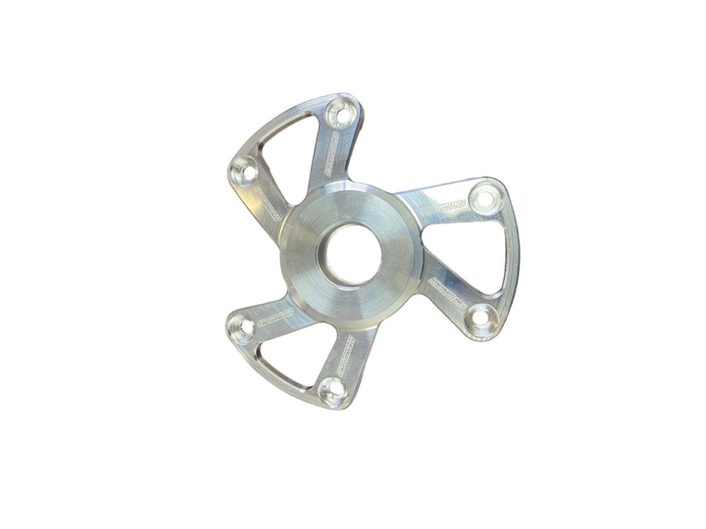 Straightline P22 Lightweight Billet Clutch Cover / Raw Machined look Aluminum