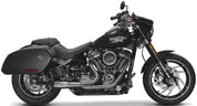 Two Brothers Racing 2-Into-1 Comp-S Exhaust Polished with Carbon Fiber Tip