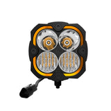 KC HiLiTES FLEX ERA 4 - Kit de módulo de luz LED maestro único 1289