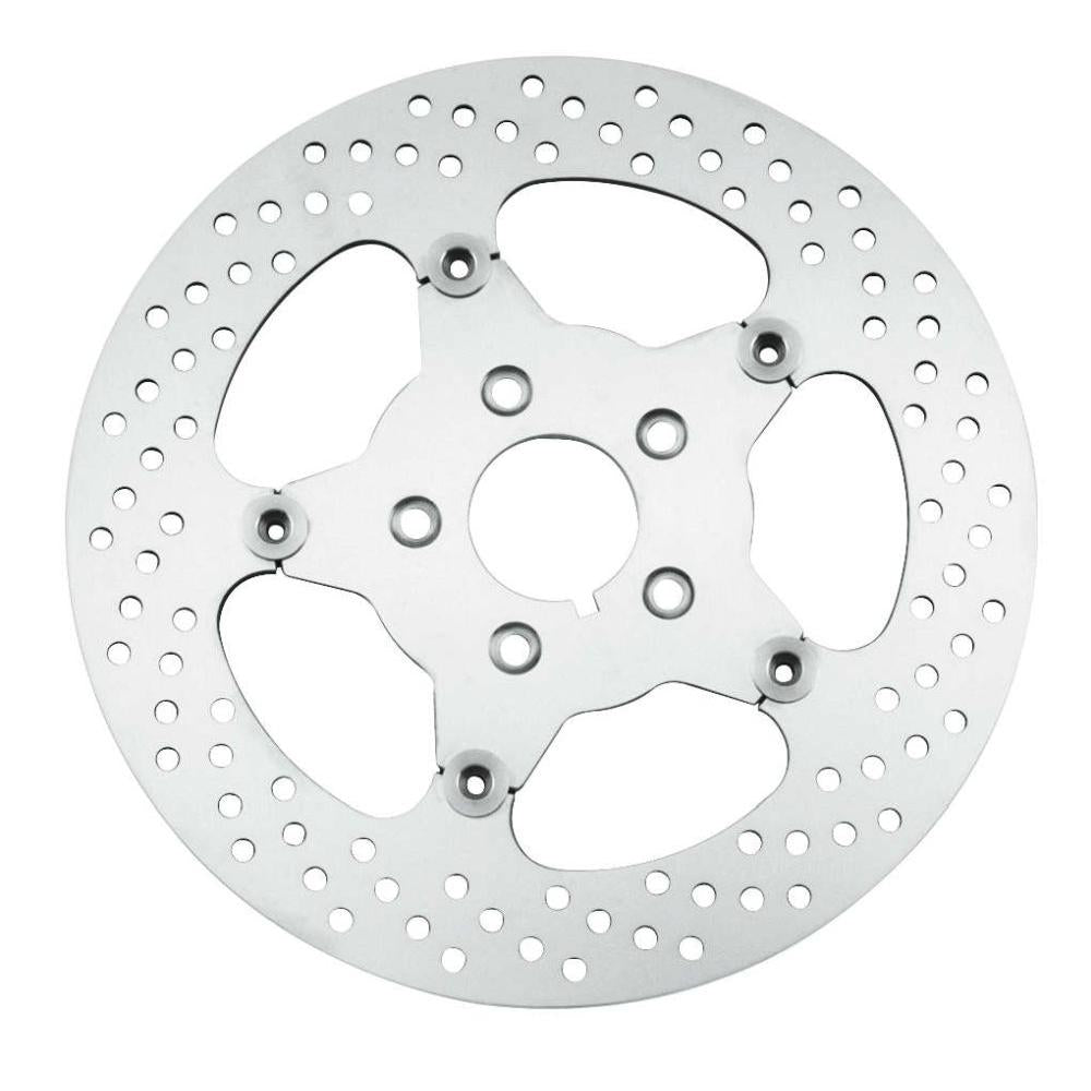 Bikers Choice Stainless Steel Mirror Rotors For Harley-Davidson FLH, FLT, FXST, FLST, FXD 2000-2017 Front