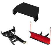 Denali Black UTV Snow Plow Kit For Can-Am Maverick Sport 1000 2018-2021