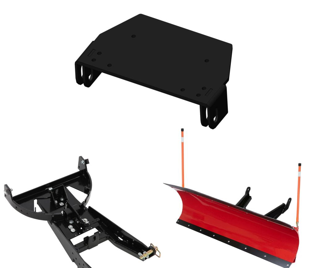 Denali Black UTV Snow Plow Kit For Can-Am Maverick Sport 1000 2018-2021