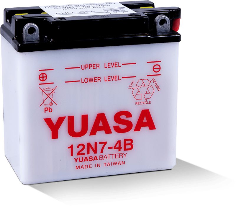 Yuasa Conventional 12N74B 12 Volt Battery YUAM2270B