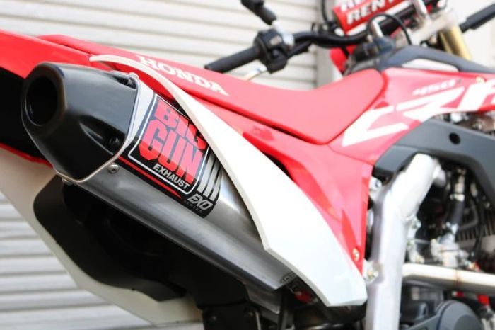 Big Gun EXO Full Exhaust System Brushed With Black Tip 13-14553
