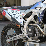 Big Gun EXO Full Exhaust System Brushed With Black Tip 13-14573