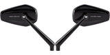 Arlen Ness Mini Stocker Right & Left Black Mirror Screw-In Universal & Harley