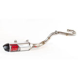 Big Gun EXO Full Exhaust System Brushed With Black Tip 13-24703