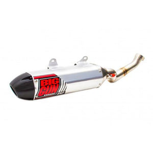 Big Gun EXO Slip-On Exhaust Brushed With Black Tip 13-2662