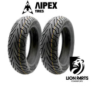 Aipex 130/70-12 2 Piece Front / Rear Set City Tires Bias 62 S - 130x70x12