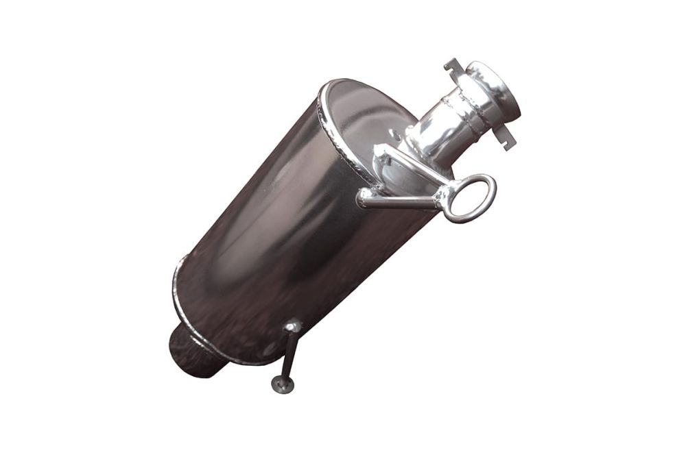 Straightline Lightweight Muffler Ceramic Coated 8lb Weight Savings 131-116