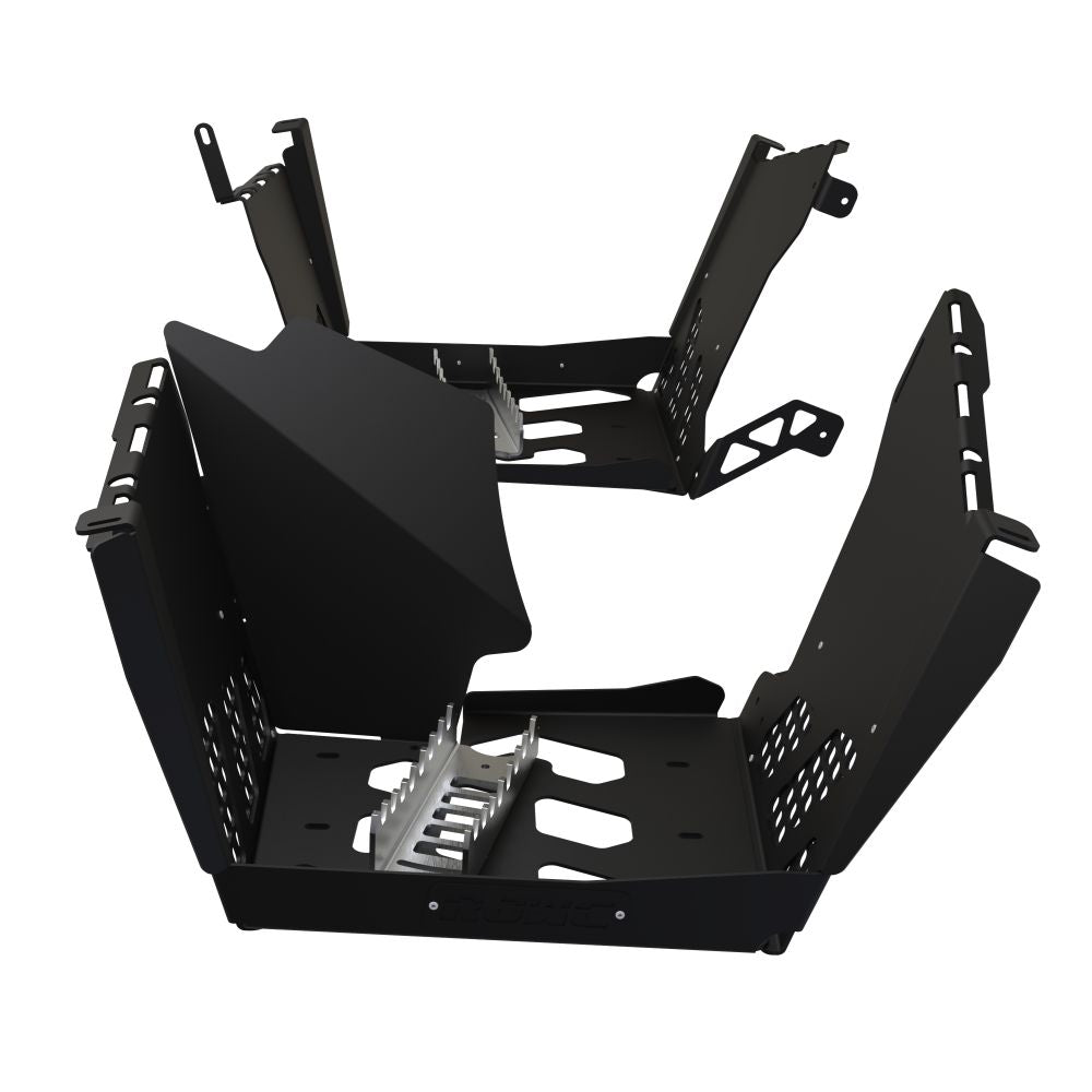 RJWC Aluminum Floorboards With Fairlead And Shifter For Can-Am Outlander 570/650/850/1000 Short Frame 2012-2024