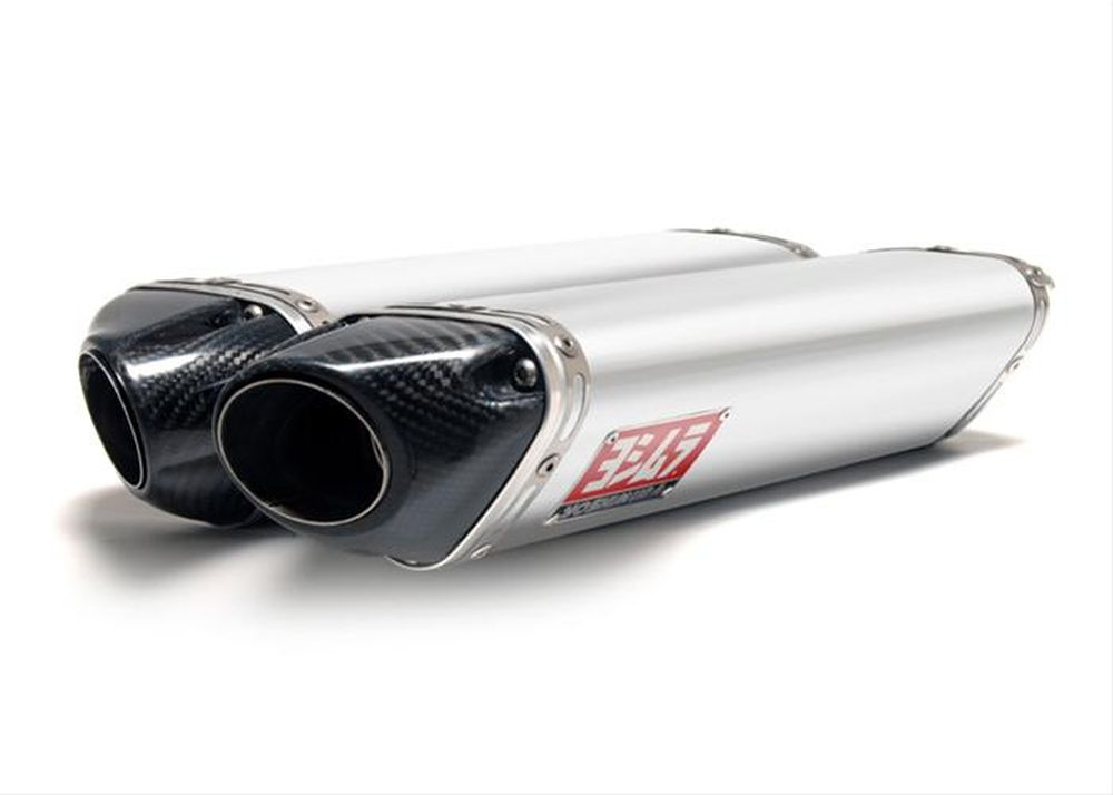 Yamaha YZF-R1 2007-2008 TRC Street Dual Slip-On Mufflers Stainless Steel by Yoshimura - 1313275