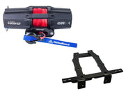 Viper V2 ATV Winch Kit 4500 lb Standard Spool With 40 Feet Black Synthetic Rope With Mount For Honda Foreman 500 2012-2013