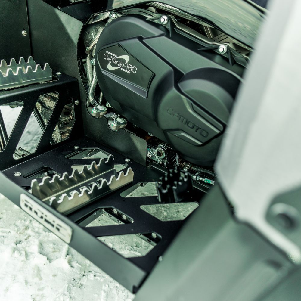 RJWC Aluminum Floorboards & Clutch Kit & Shifter For CFMoto CForce 1000