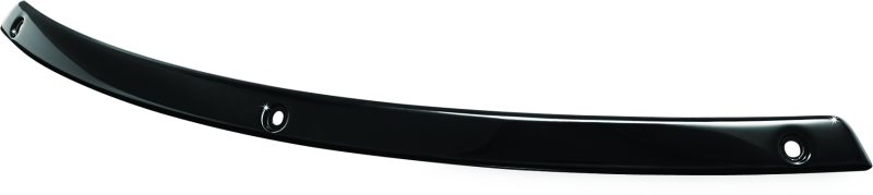 Kuryakyn Gloss Black Smooth Windshield Trim 1318