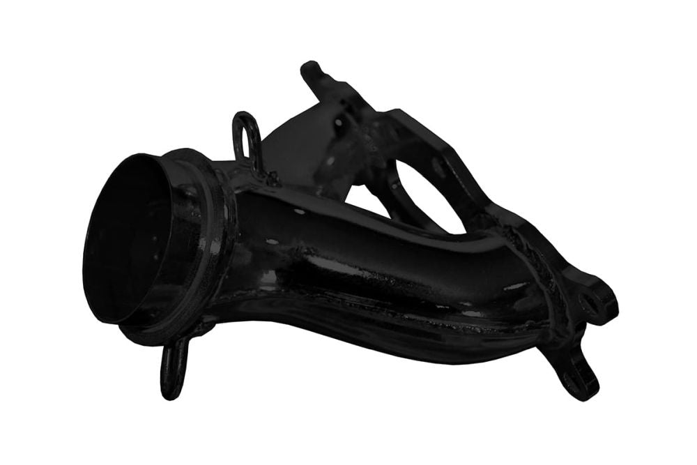 Straightline Y-Pipe High Temp Black (for ride chassis only) 2HP Gain 132-106