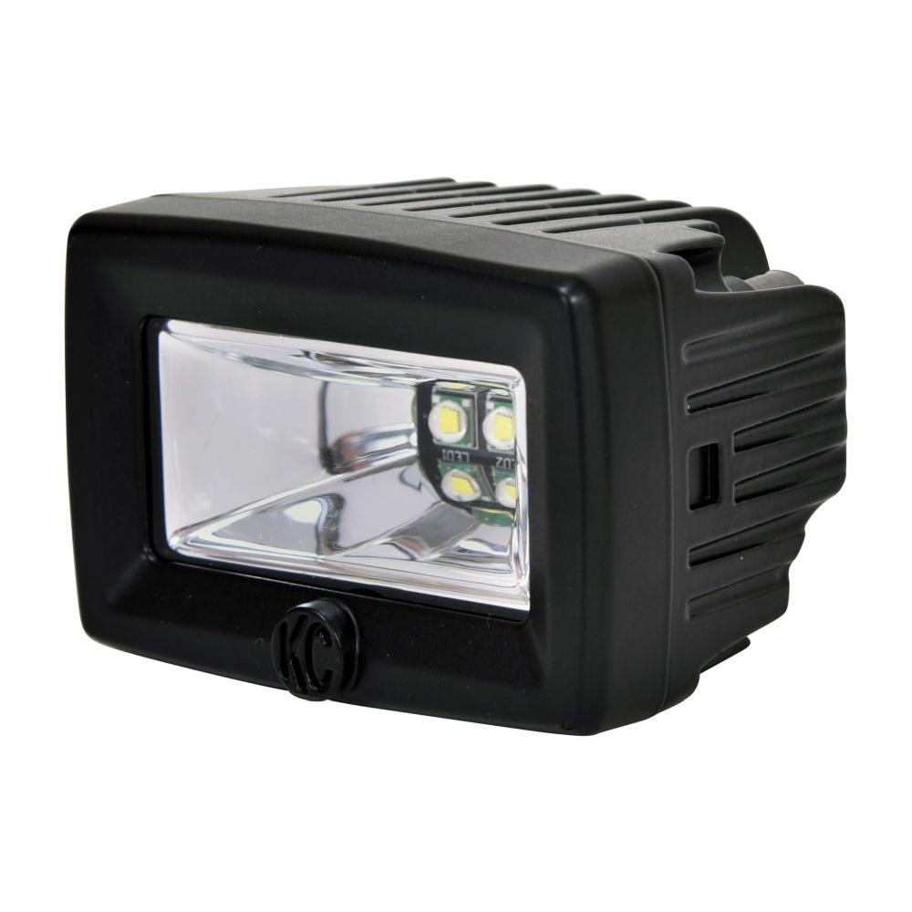 KC HiLiTES 2" C-Series C2 LED - Single Light - 20W Flood Beam 1328