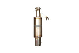 Silenciador Straightline Ultra Lite 14 libras Ahorro de peso 133-104