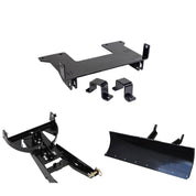 Denali Black UTV Snow Plow Kit For Honda Pioneer 700-4 SXS700M4 2014-2021