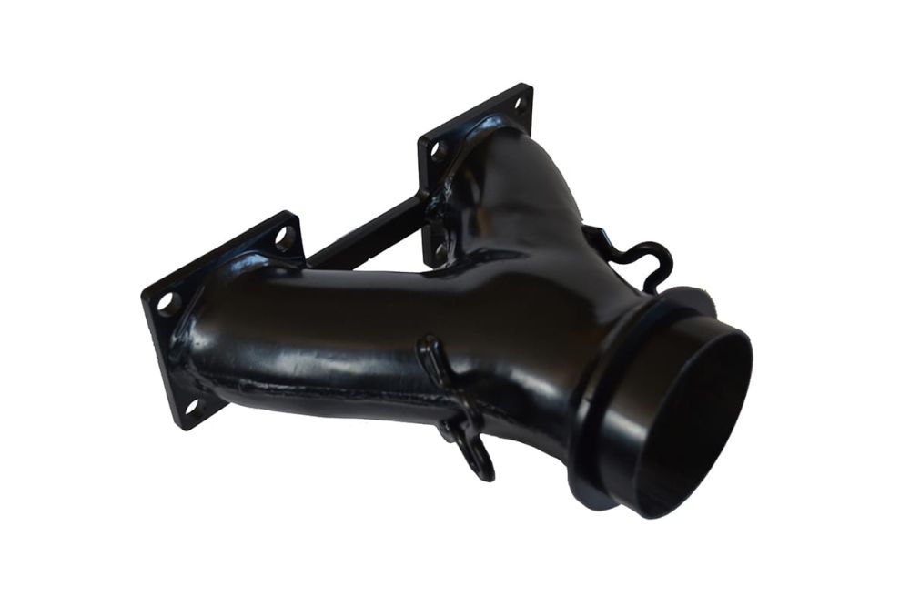 Straightline Y-pipe High Temp Black 3HP Gain 134-161