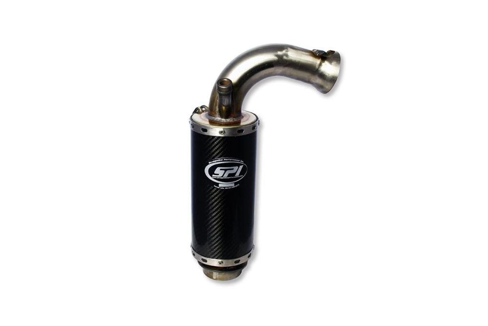 Straightline Carbon Fiber Muffler Stainless Steel 12lb Weight Savings 134-169