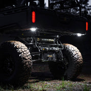 KC HiLiTES Cyclone V2 LED - Single Light - Clear Lens - 5W Flood Beam 1358