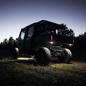 KC HiLiTES Cyclone V2 LED - Single Light - Clear Lens - 5W Flood Beam 1358