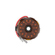 KC HiLiTES Cyclone V2 LED - Single Light - Amber Lens - 5W Flood Beam 1360