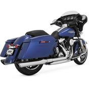 Vance And Hines Dual Dresser Chrome With Fuelpak FP4