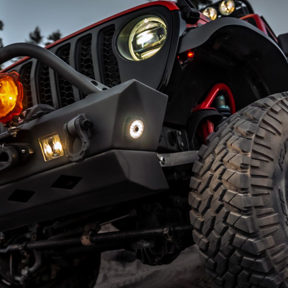 KC HiLiTES Cyclone V2 LED - Mount Adapter - Surface 1371