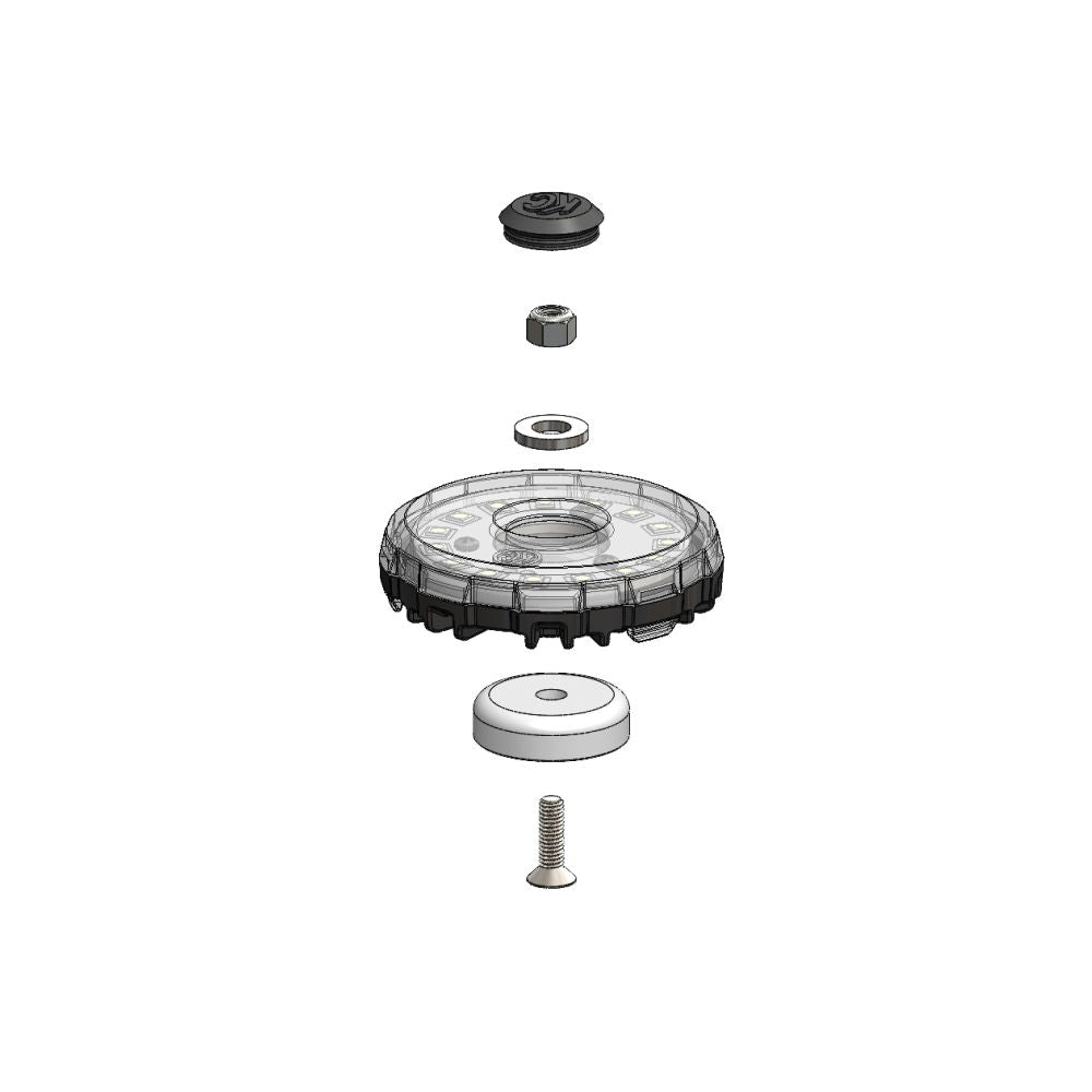 KC HiLiTES Magnet Mount Kit for Cyclone LED V2 Lights - 6 Pack 1373