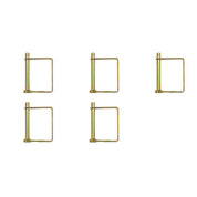 Set of 5 Wire Lock Pin 5/16 Inch X 2-25/32 Inch Square