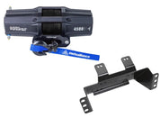 Viper V2 UTV Winch Kit 3500 lb Standard Spool With 40 Feet Black Synthetic Rope With Mount For Polaris Ranger Models 2010-2014