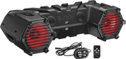 Boss Audio Systems 8" Bluetooth Sound System with LED Bar And Storage Black Plug-and-Play