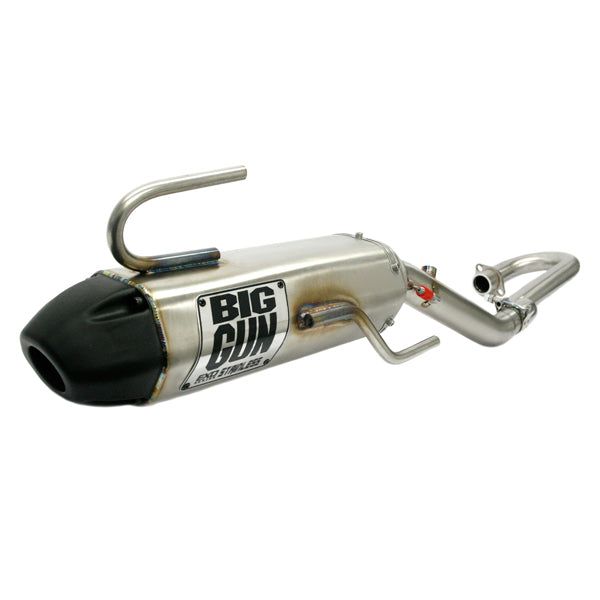 Big Gun EXO S Full Exhaust System Stainless Steel With Black Tip 14-1463
