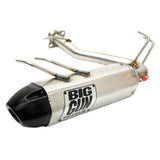 Big Gun EXO S Slip-On Exhaust Stainless Steel With Black Tip 14-1692