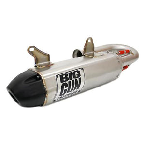 Big Gun EXO S Slip-On Exhaust Stainless Steel With Black Tip 14-2222