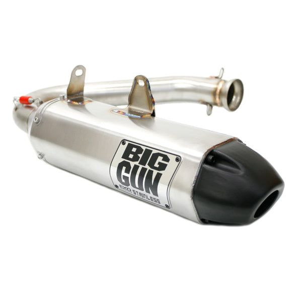 Big Gun EXO S Full Exhaust System Stainless Steel With Black Tip 14-2243