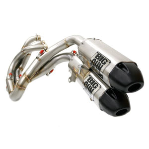 Big Gun EXO S 3-1-2 Full Exhaust System Stainless Steel With Black Tip 14-2263