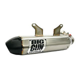 Big Gun EXO S Slip-On Exhaust Stainless Steel With Black Tip 14-2352