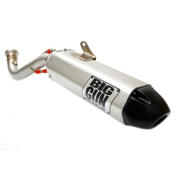 Big Gun EXO S Slip-On Exhaust Stainless Steel With Black Tip 14-2472