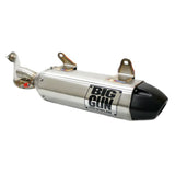 Big Gun EXO S Slip-On Exhaust Stainless Steel With Black Tip 14-4652