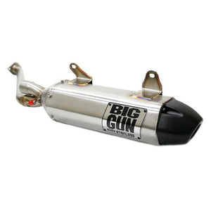 Big Gun EXO S Full Exhaust System Stainless Steel With Black Tip 14-4653