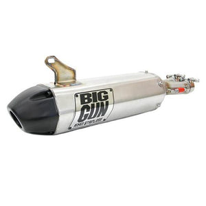 Big Gun EXO S Slip-On Exhaust Stainless Steel With Black Tip 14-4672