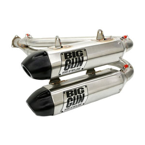 Big Gun EXO S Slip-On Exhaust Stainless Steel With Black Tip 14-4682