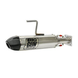 Big Gun EXO S Slip-On Exhaust Stainless Steel With Black Tip 14-4692