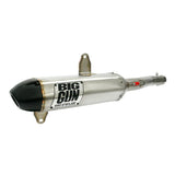 Big Gun EXO S Slip-On Exhaust Stainless Steel With Black Tip 14-5602